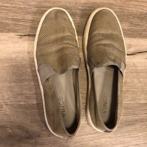 Vince Preston Mesh/Leather SlipOn Sneaker - Sz 7.5